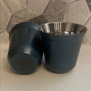 Espresso Stainless Steel Nespresso Mug Set